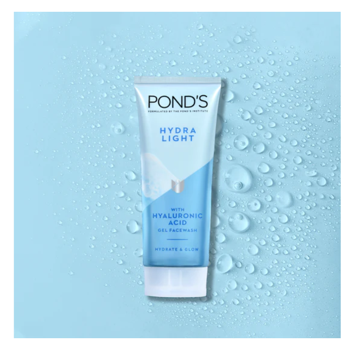 Pond's Hydra Light Hyaluronic Acid Hydrating Gel Facewash 100g