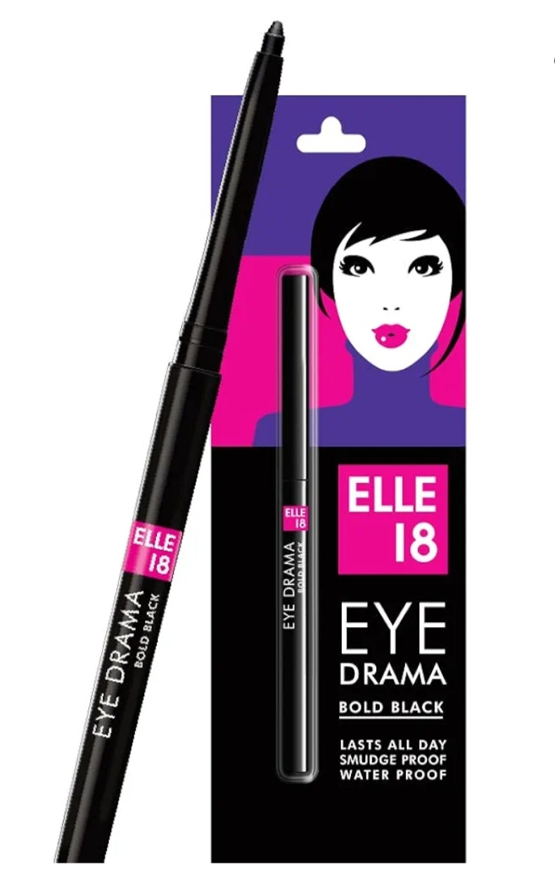 Elle18 Eye Drama Bold Black Kajal
