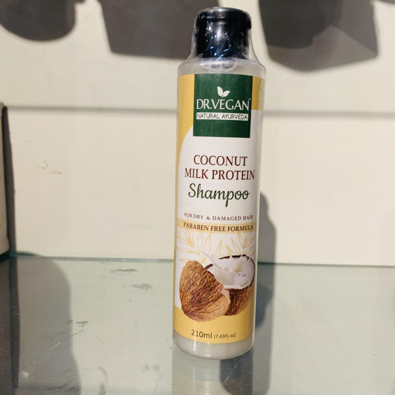 Dr Vegan Damage Repair Shampoo With Coconut Milk - 210 Ml