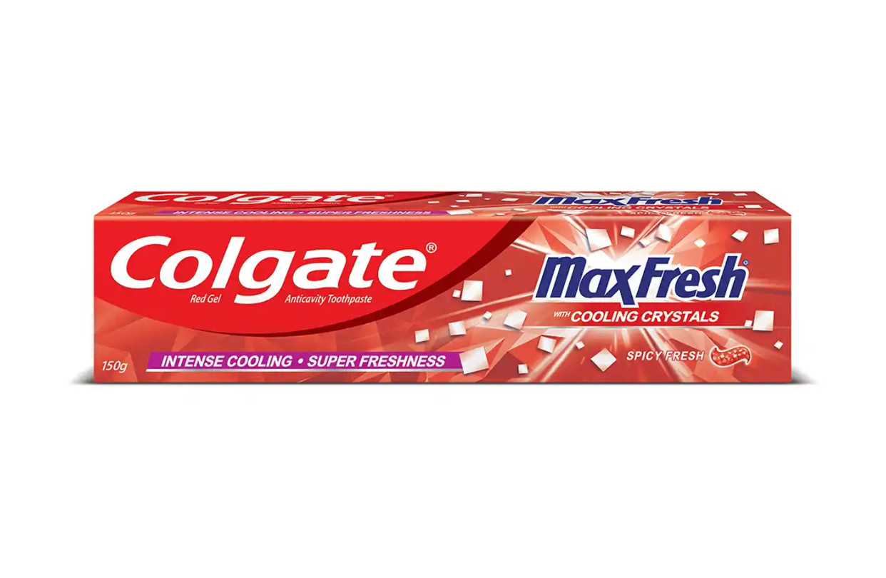 Colgate MaxFresh Red Gel Spicy Fresh Toothpaste 91gm