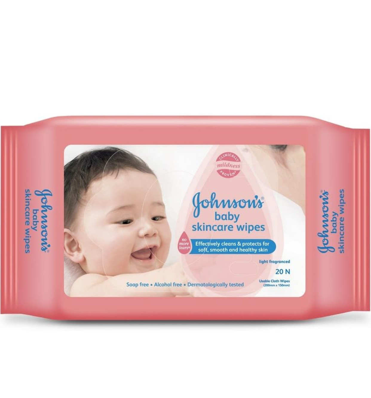 Johnson's Baby Wipes (20wipes)