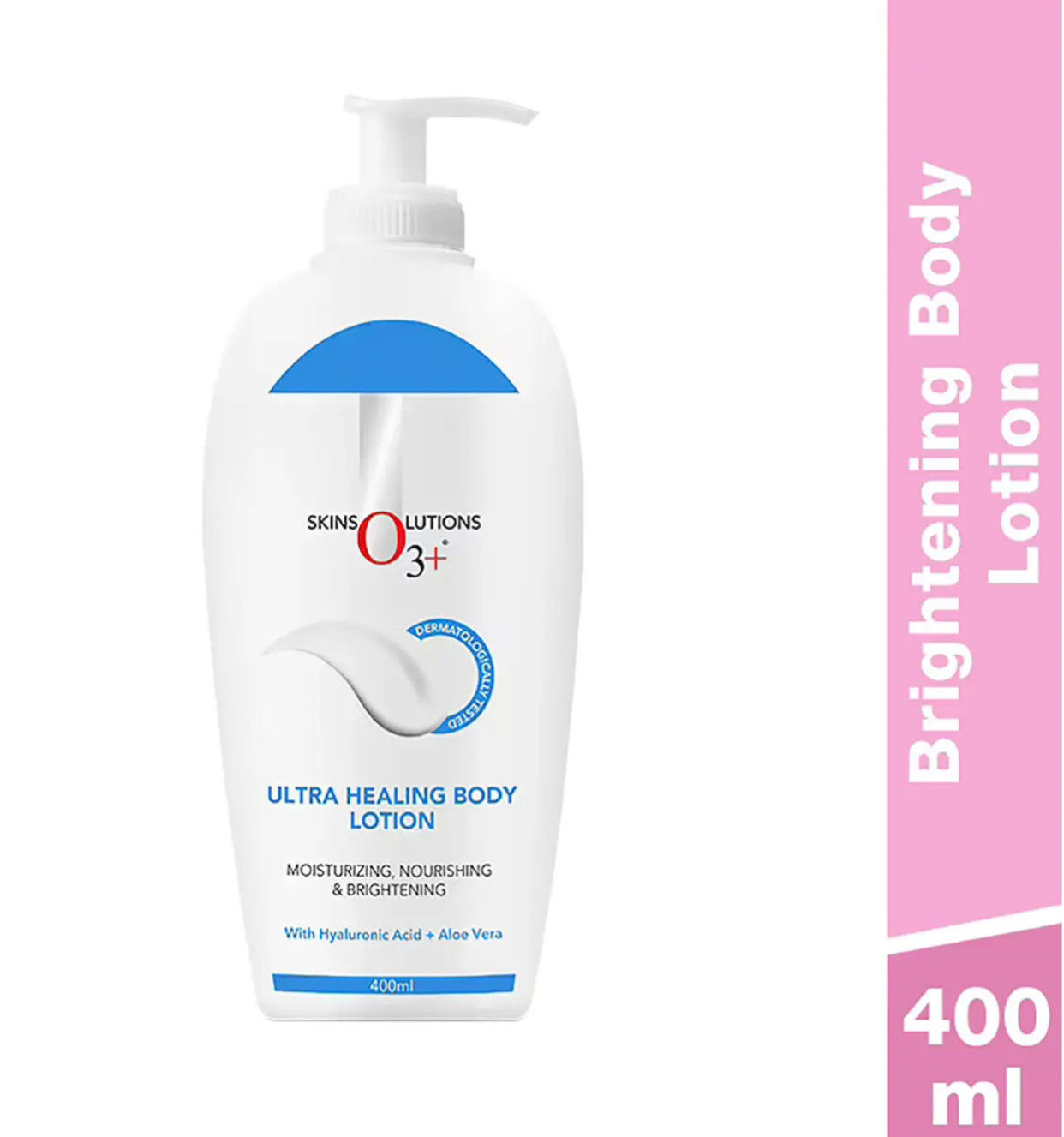 O3+ Ultra Healing Body Lotion (400ml) | With Hyaluronic Acid + Aloe Vera