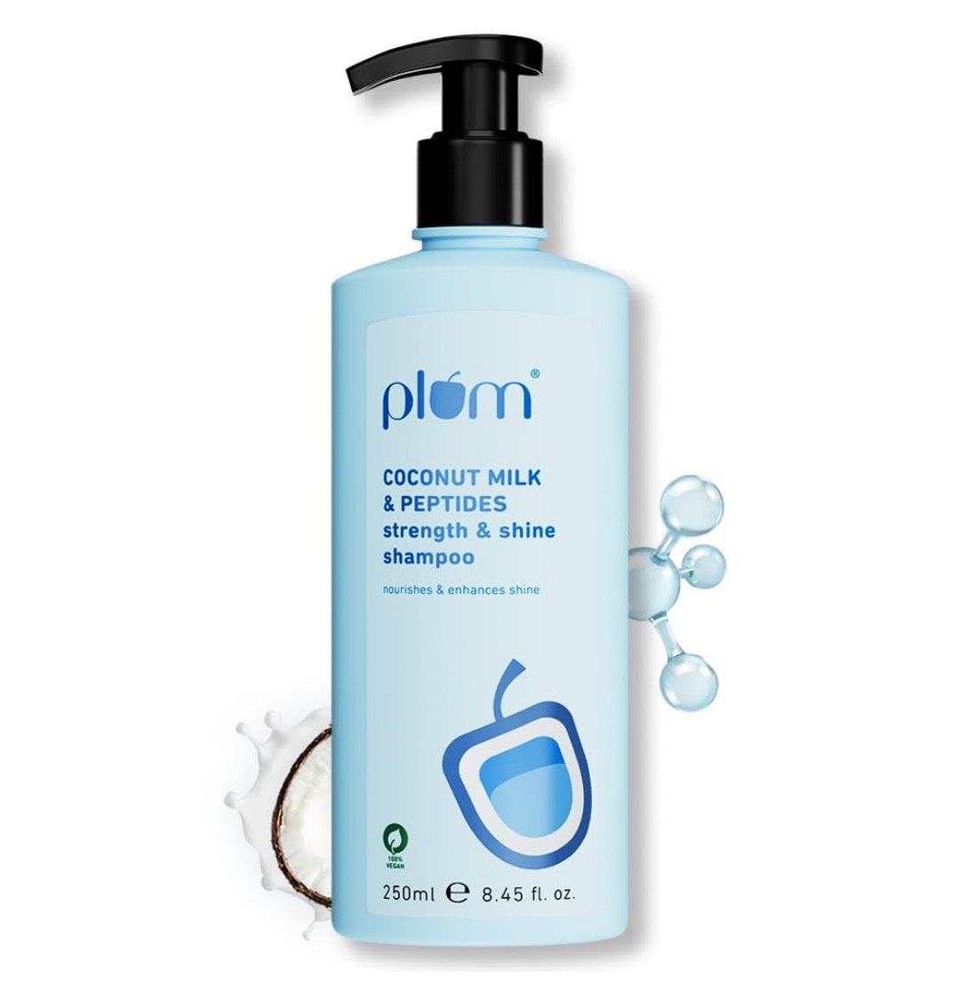 Plum Coconut & peptides Shampoo(Strength&shine) 250ml