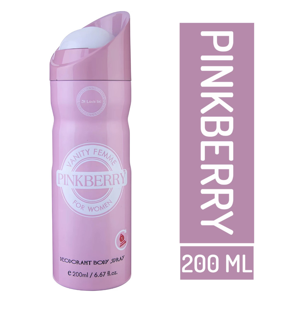 Pinkberry Deodorant Body Spray For Women (200ml)