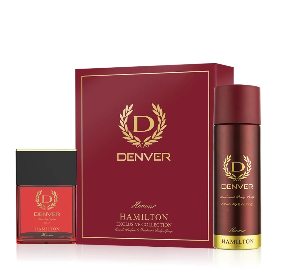 Denver Honour Gift Pack| 60 ML Perfume | 165 ML Deodorant