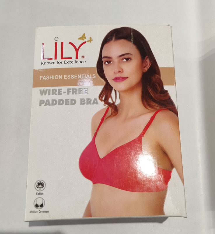 Lily Wire Free Padded Yoga Pad Sports Bra