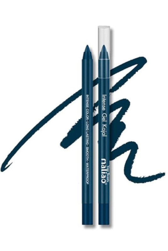 Maliao Intense Gel Kajal With Sharpener (Turquoise)