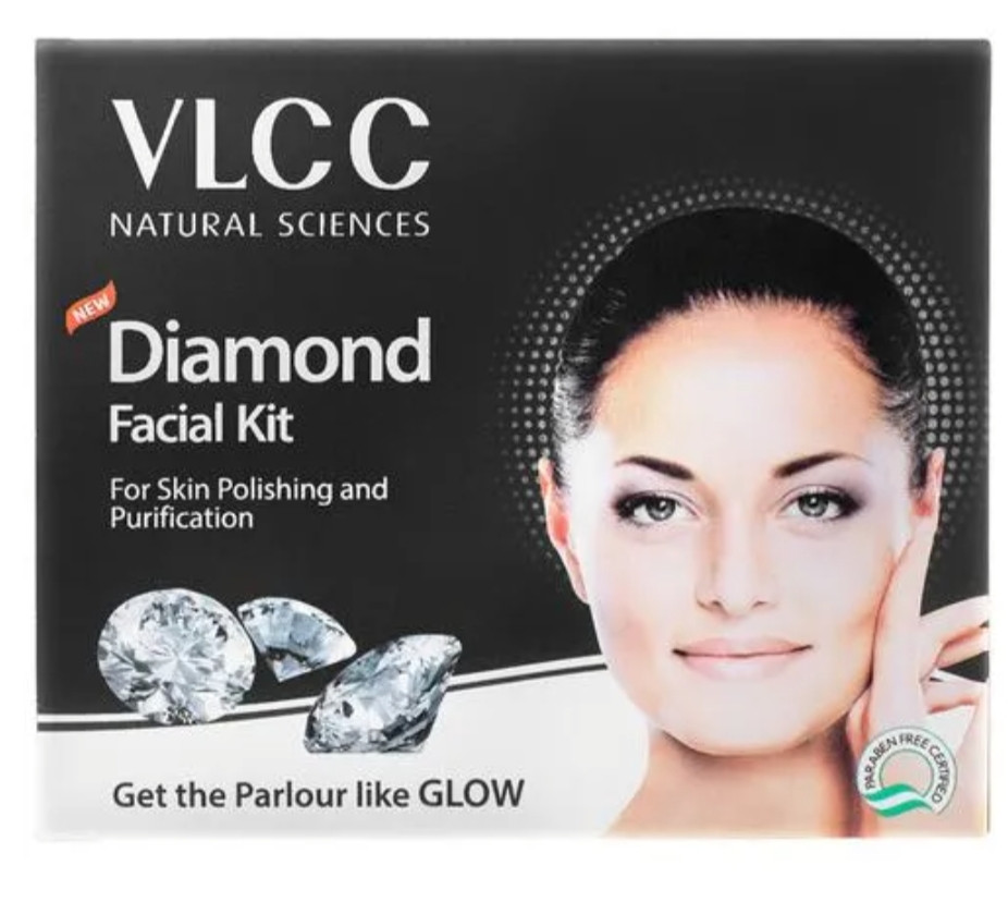 VLCC New  diamond Facial Kit for skin polishing and purification