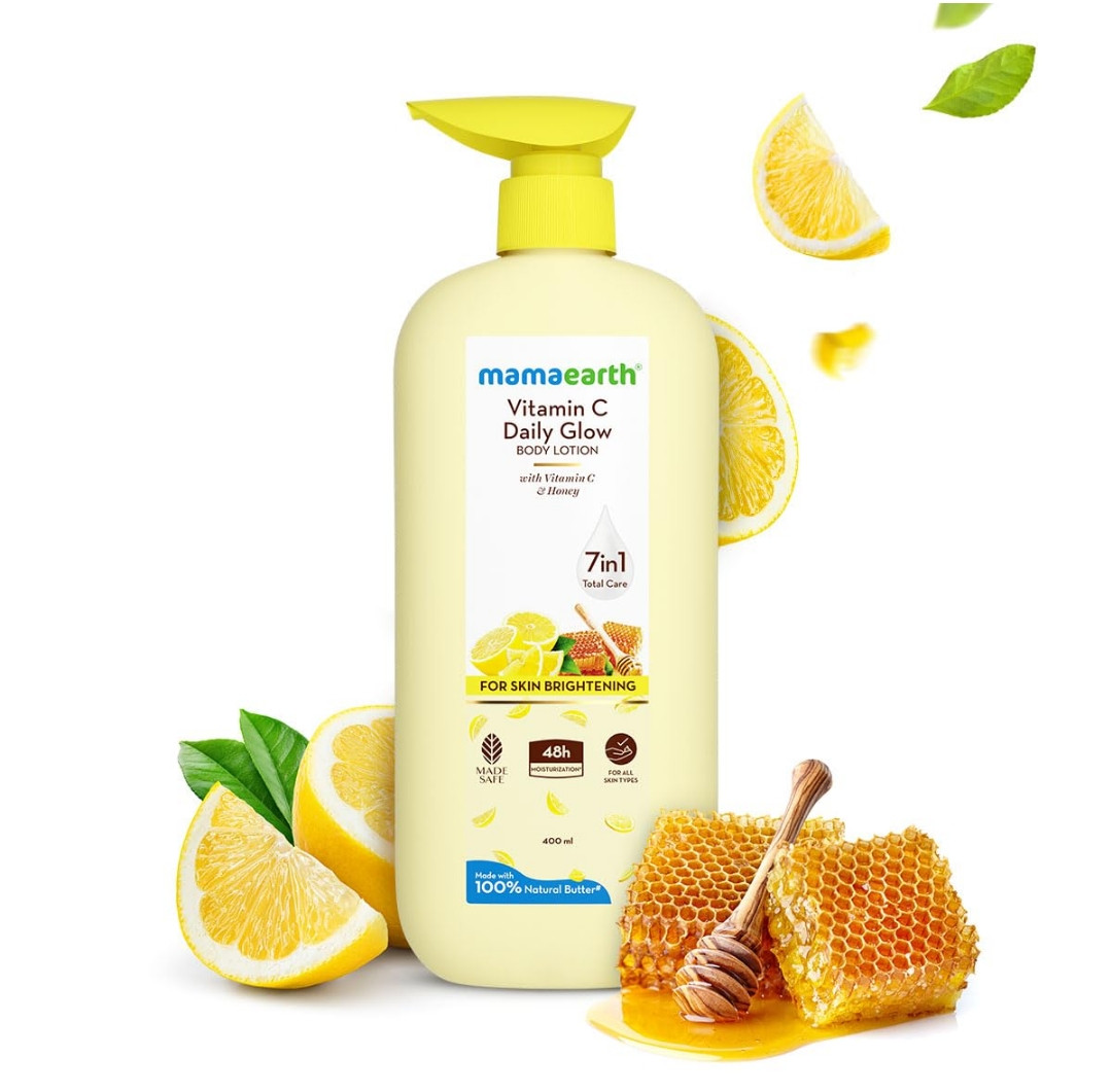 Mamaearth Vitamin C Daily glow body lotion 400ml