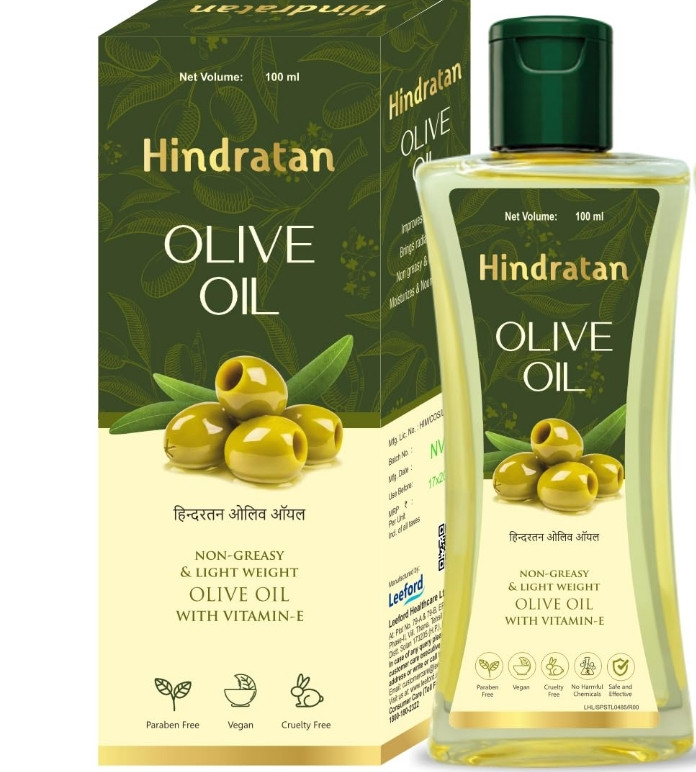 Leeford Hindratan Body Massage Olive Oil 100ml
