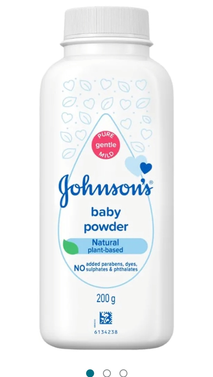 Johnson's baby powder  natural plant_based 200 g