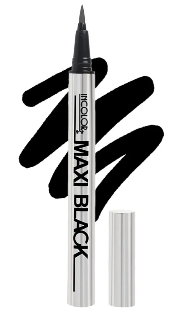 INCOLOR Maxi Long Lasting Smudge Proof Sketch Pen Eyeliner - Black