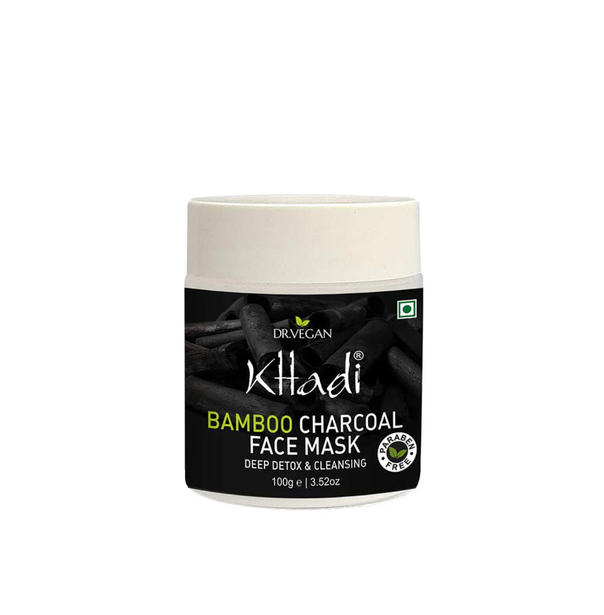 Dr.Vegan Khadi Bamboo Charcoal Face Mask