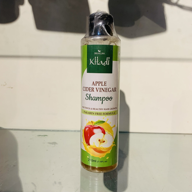 De Vegan Apple Cider Vinegar Shampoo For Thick & Healthy Hair Growth (210ml)