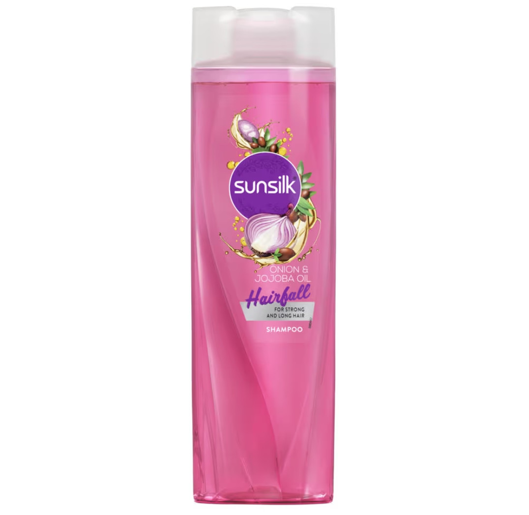 Sunsilk Hairfall Shampoo With Onion & Jojoba Oil (370ml)