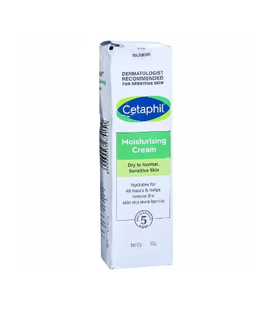 Cetaphil Moisturising Cream Dry to Normal, Sensitive skin (80 g)