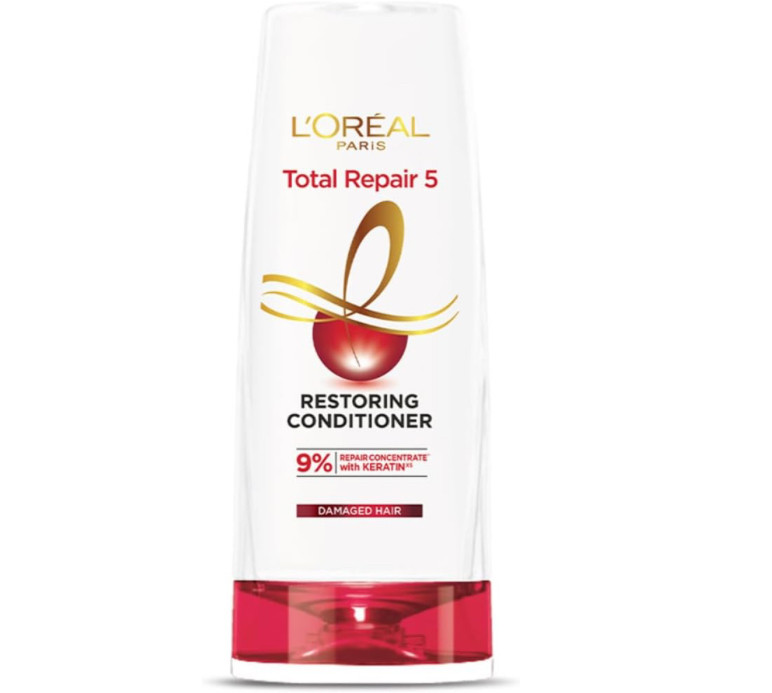 Loreal Paris Total Repair 5 Restoring Conditioner with Keratin XS for Damaged Hair(180ml)
