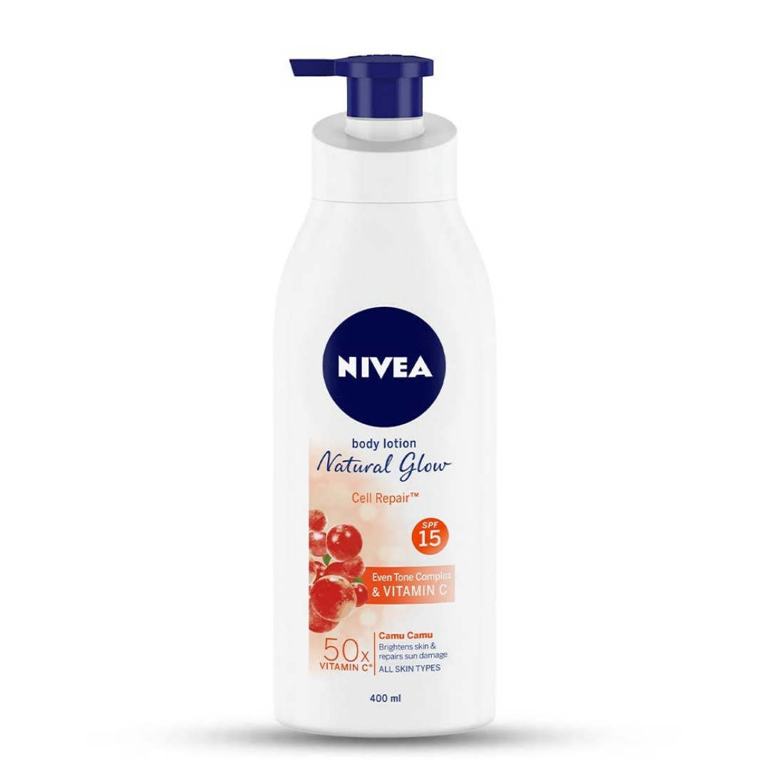 Nivea Natural Glow Spf 15 Body lotion(all skin types) 400ml
