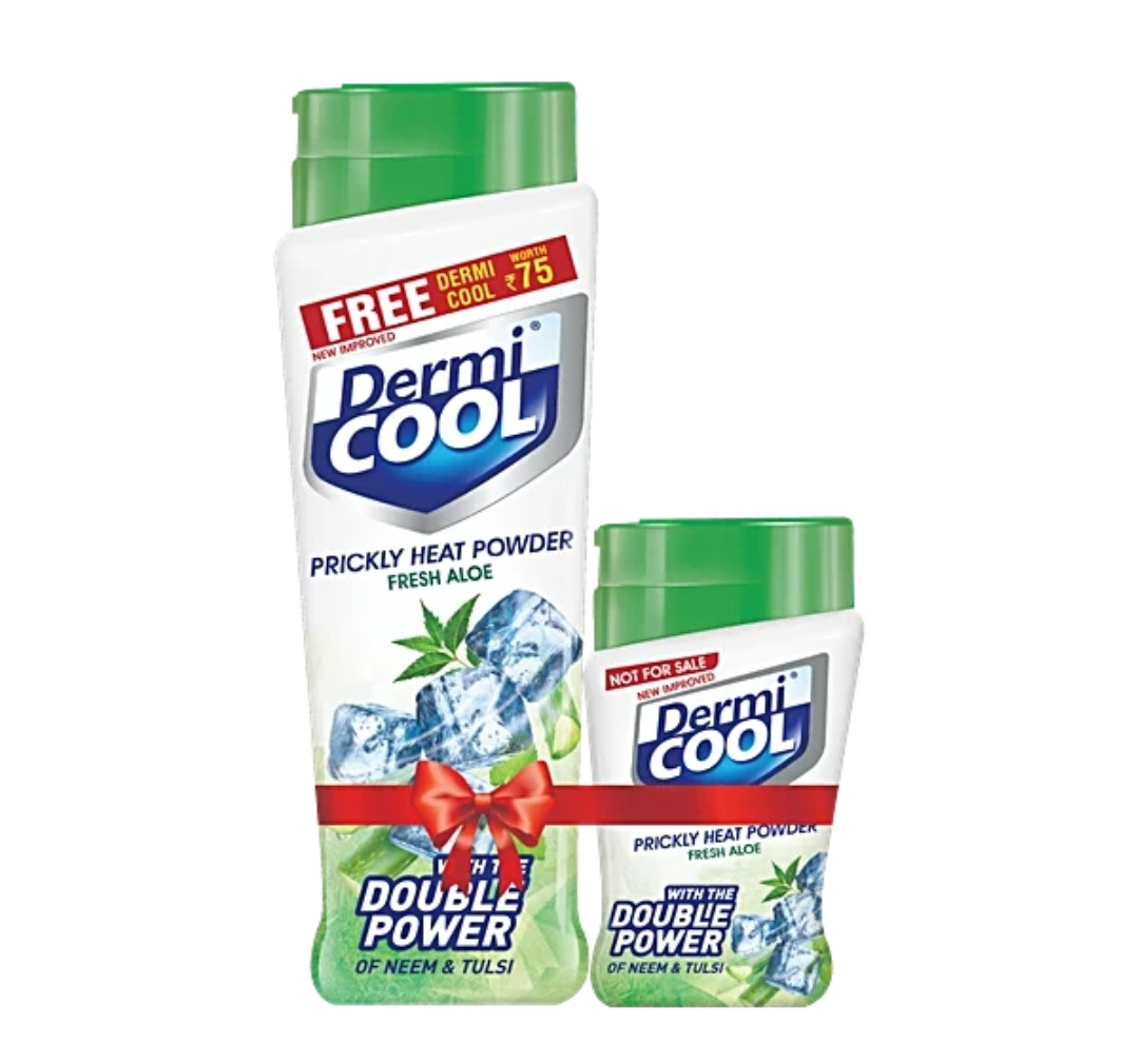 Dermi cool prickly heat powder 150g + 50g free