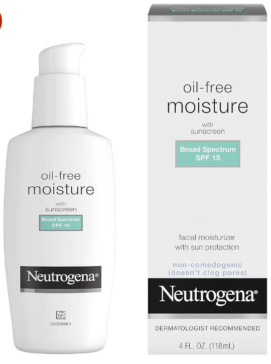 Neutrogena Oil-Free Moisture, Spf 15, (115ml)