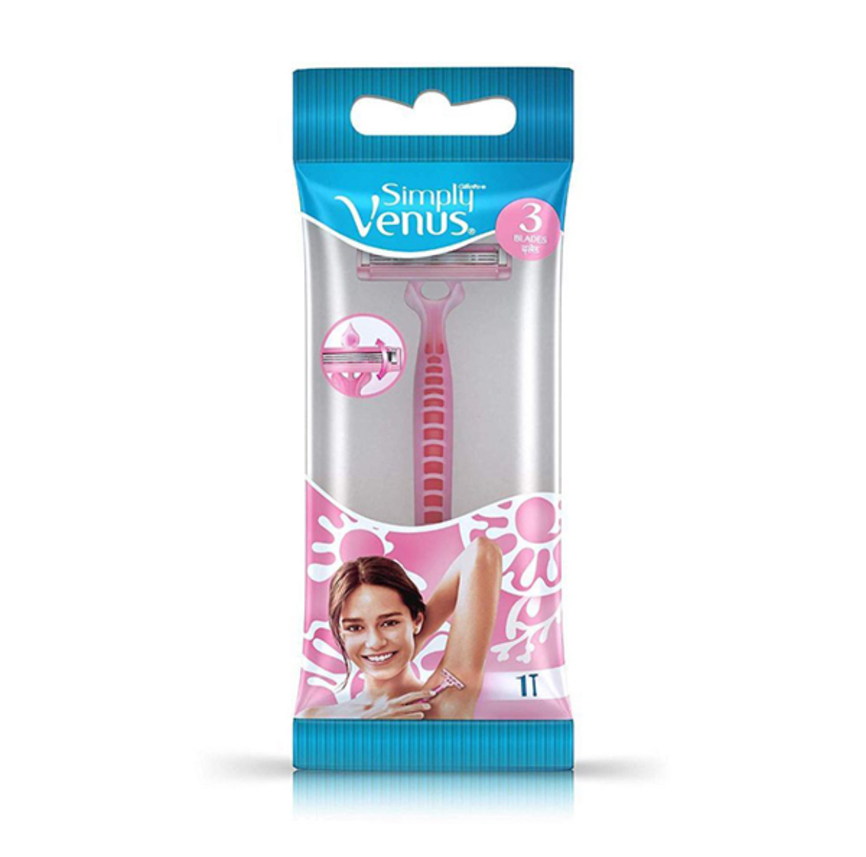 Gillette Venus Simply Venus Pink Hair Removal Razor for Women