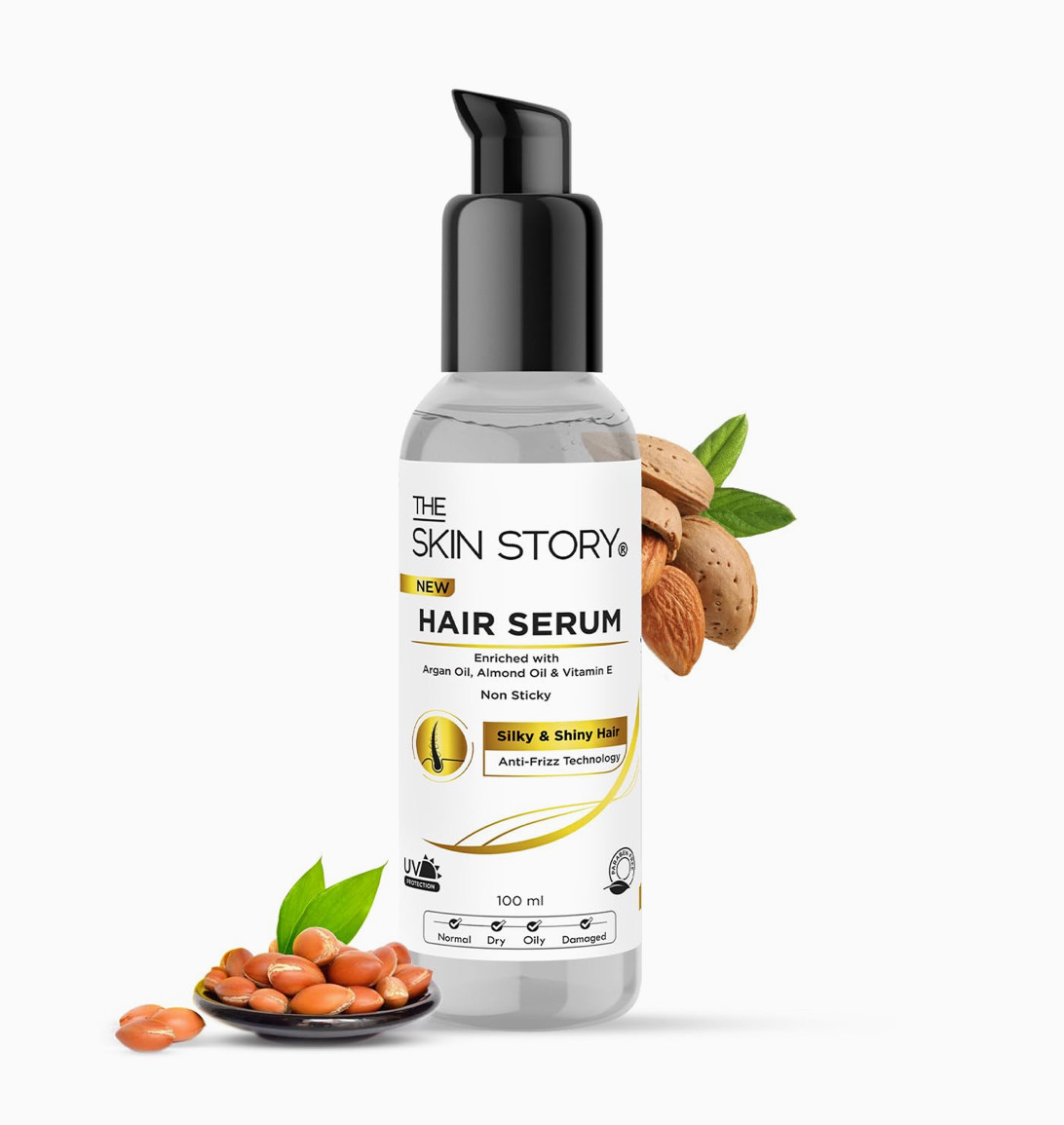 The Skin Story Hair Serum For Silky & Shiny Hair 100ml