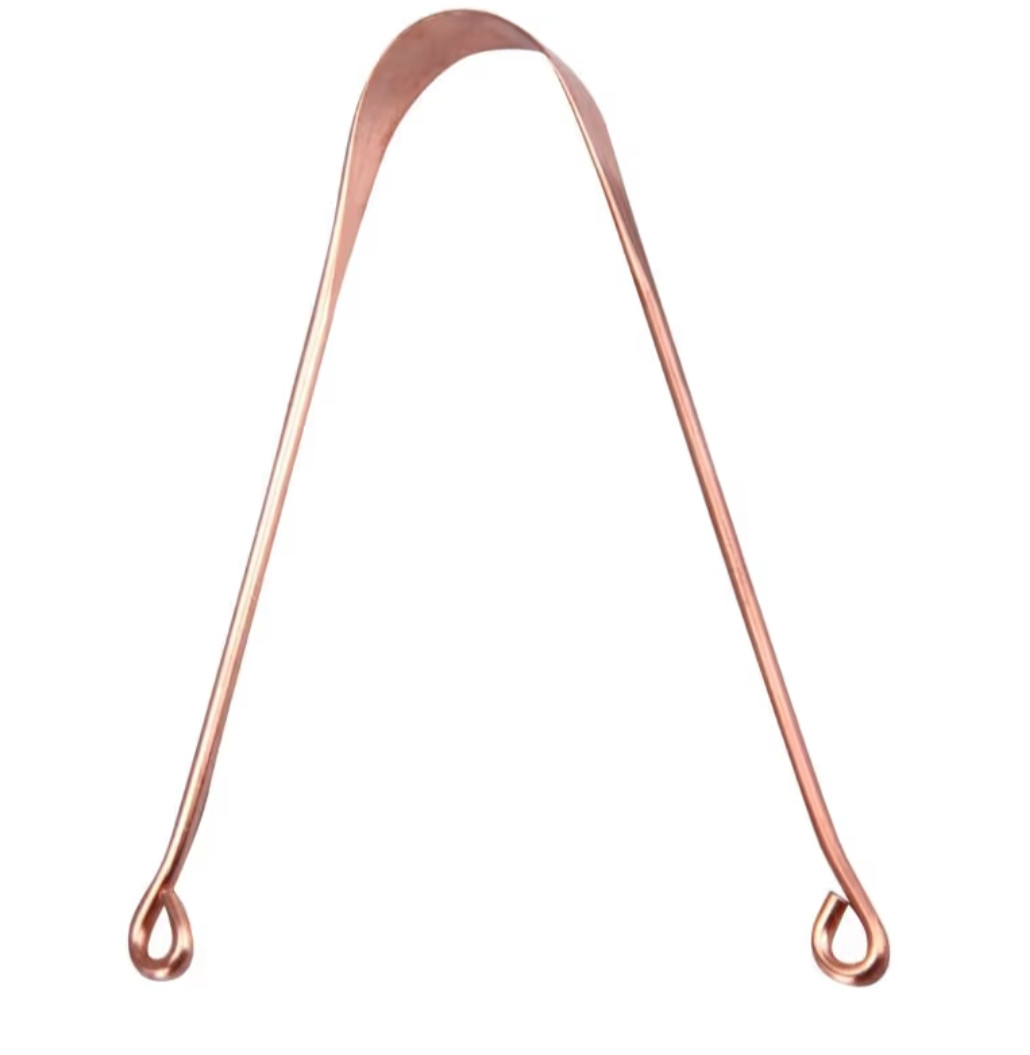 GUBB Copper Tongue Cleaner (round)