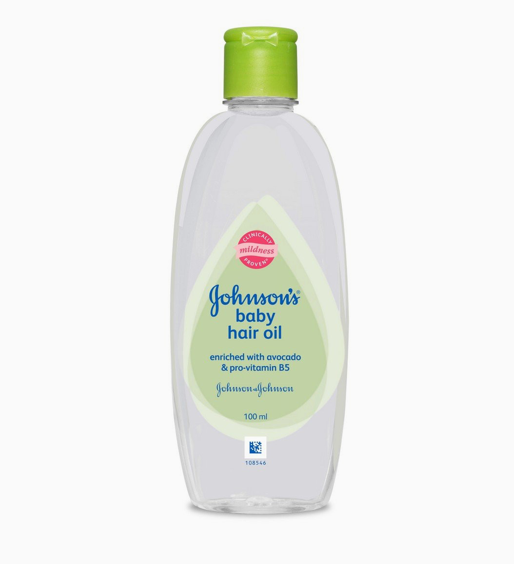 Johnsons Baby Hair Oil Enriched With Avocado & Pro-Vitamin B5