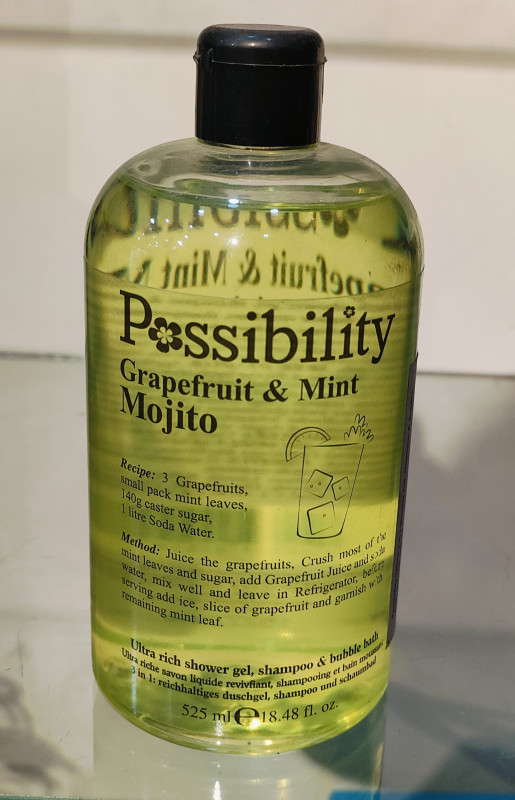 Possibility grapefruit &mint mojito shower gel 525ml