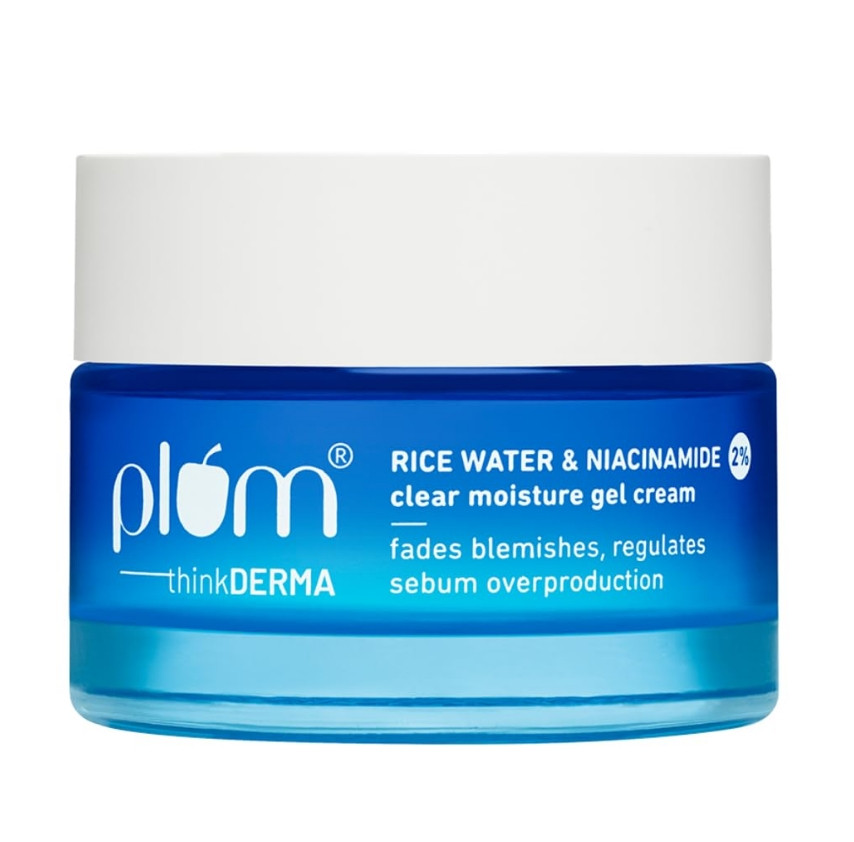 Plum Ricewater & Niacinamide Clear moisture Gel Cream 50gm