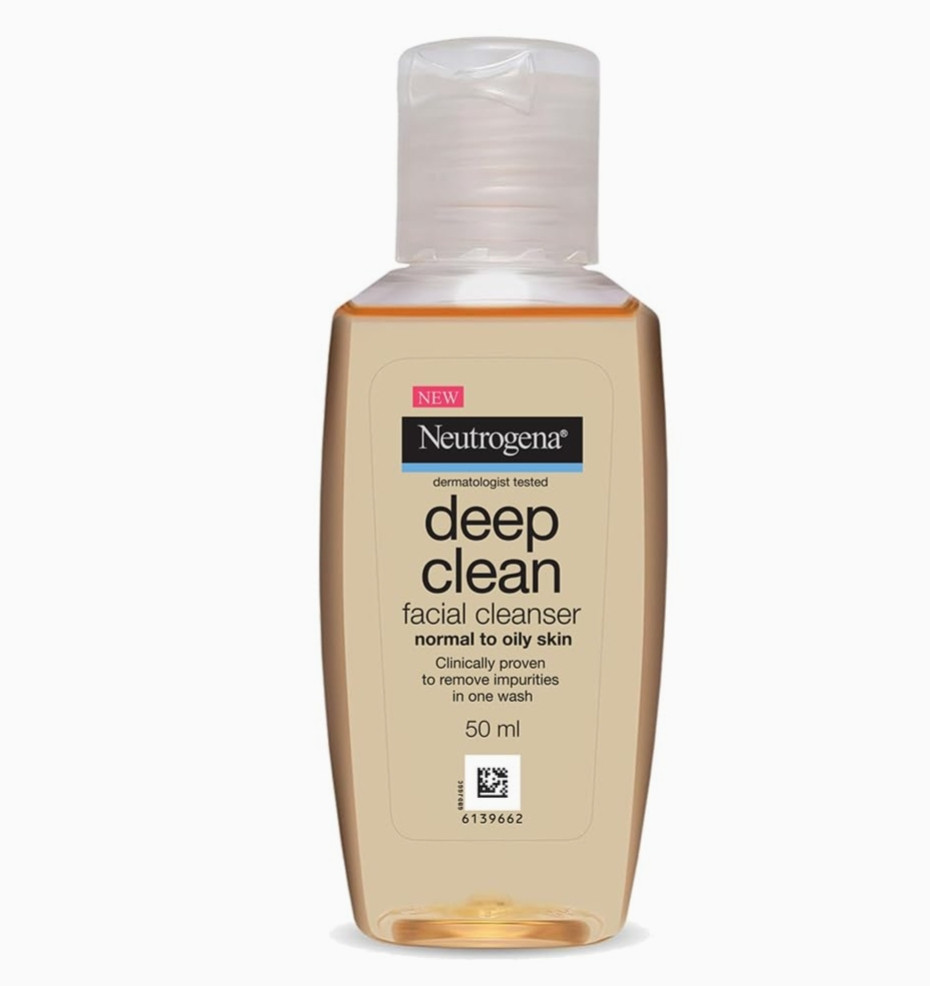 Neutrogena Deep Clean Facial Cleanser, 50ml