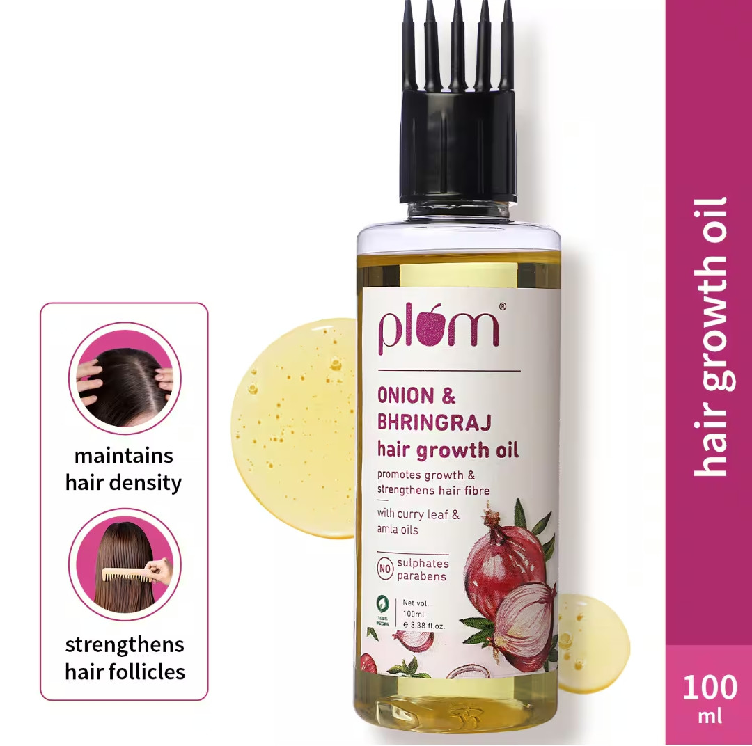 Plum Onion & Bhringraj Hair Growth Oil (100ml)