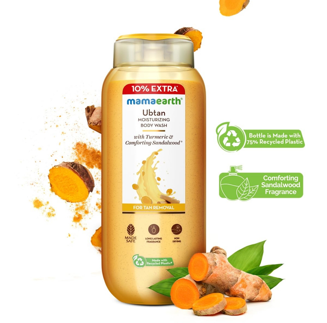 Mamaearth Ubtan Moisturizing Bodywash 275ml