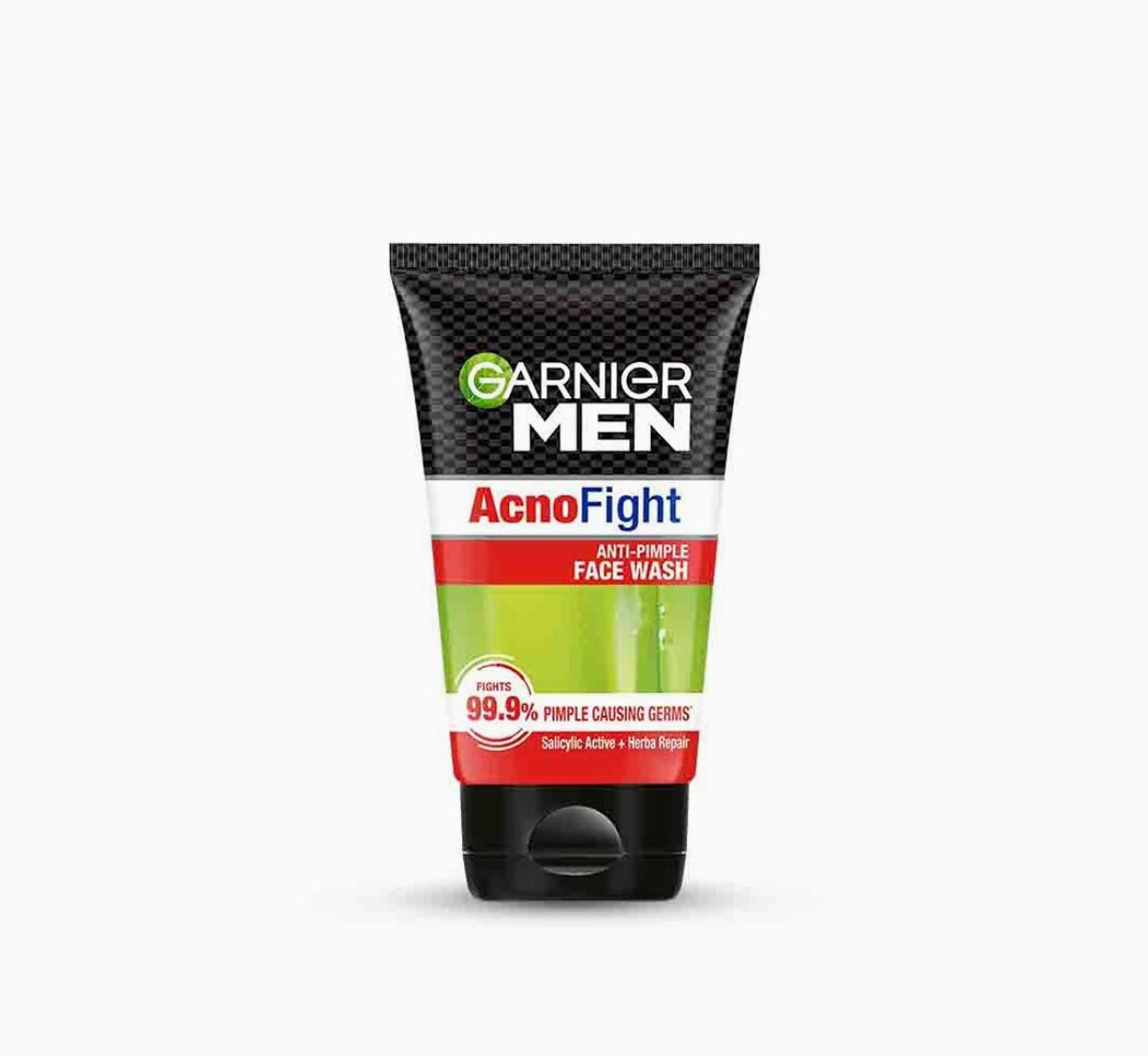 Garnier Men Acno Fight Anti Pimple Face Wash, Anti Pimple Face Wash with Salicylic Acid and Herba Repair, Suitable for all Skin Types