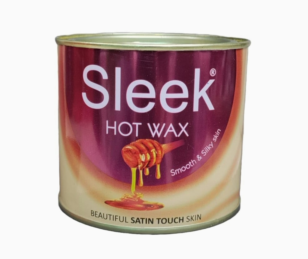 Sleek hot wax for men and women (600 gm)