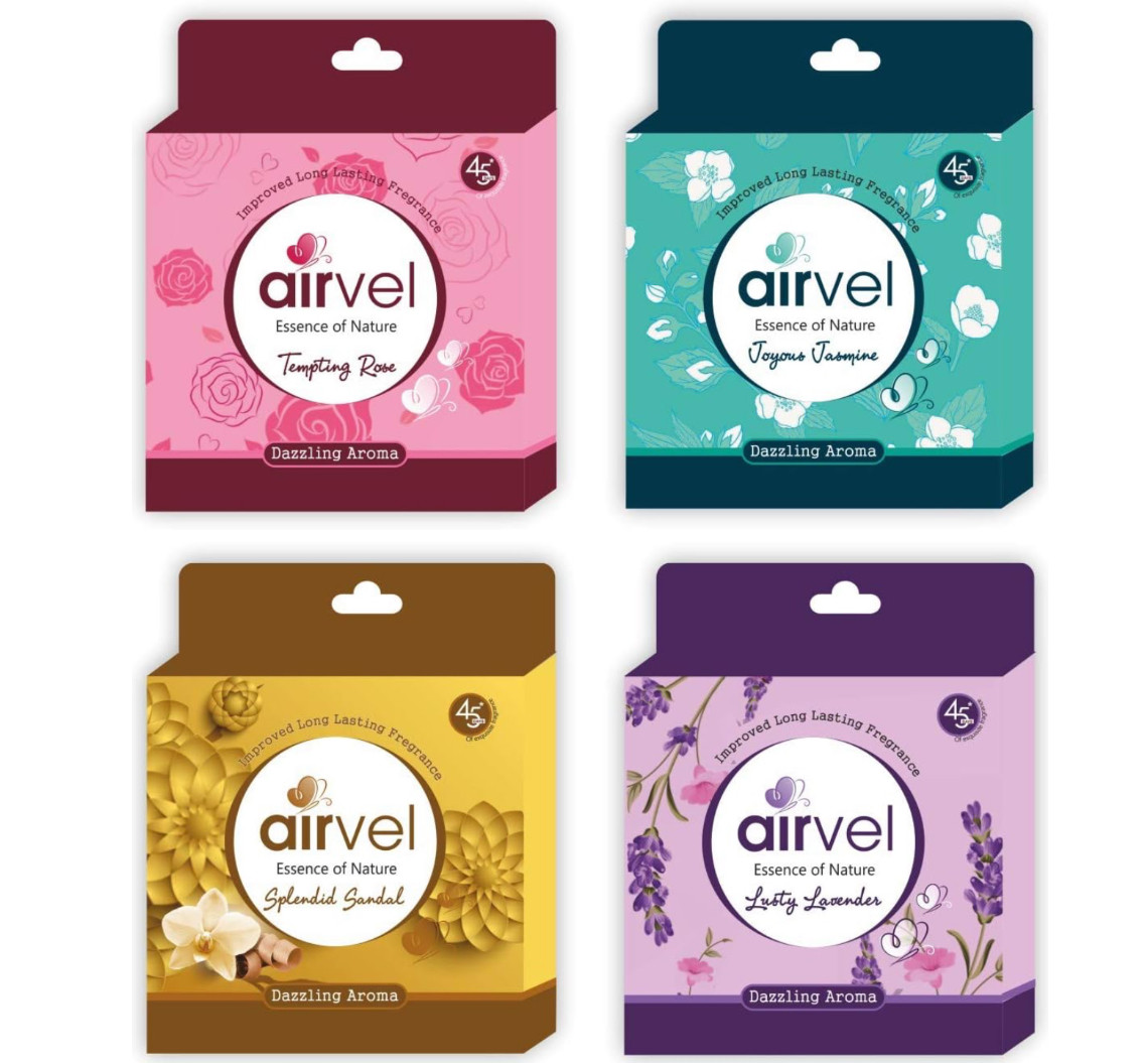 Airvel Bathroom Air Freshener Block (75g)