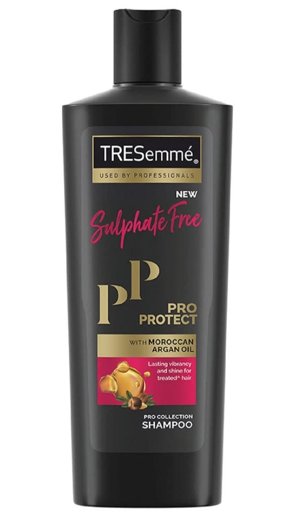 Tresemme Pro Protect , Shampoo, 180 , for Frizzy Hair, with Moroccan Argan Oil, Gentle Care for Treated Hair, Sulphate & Paraben-free