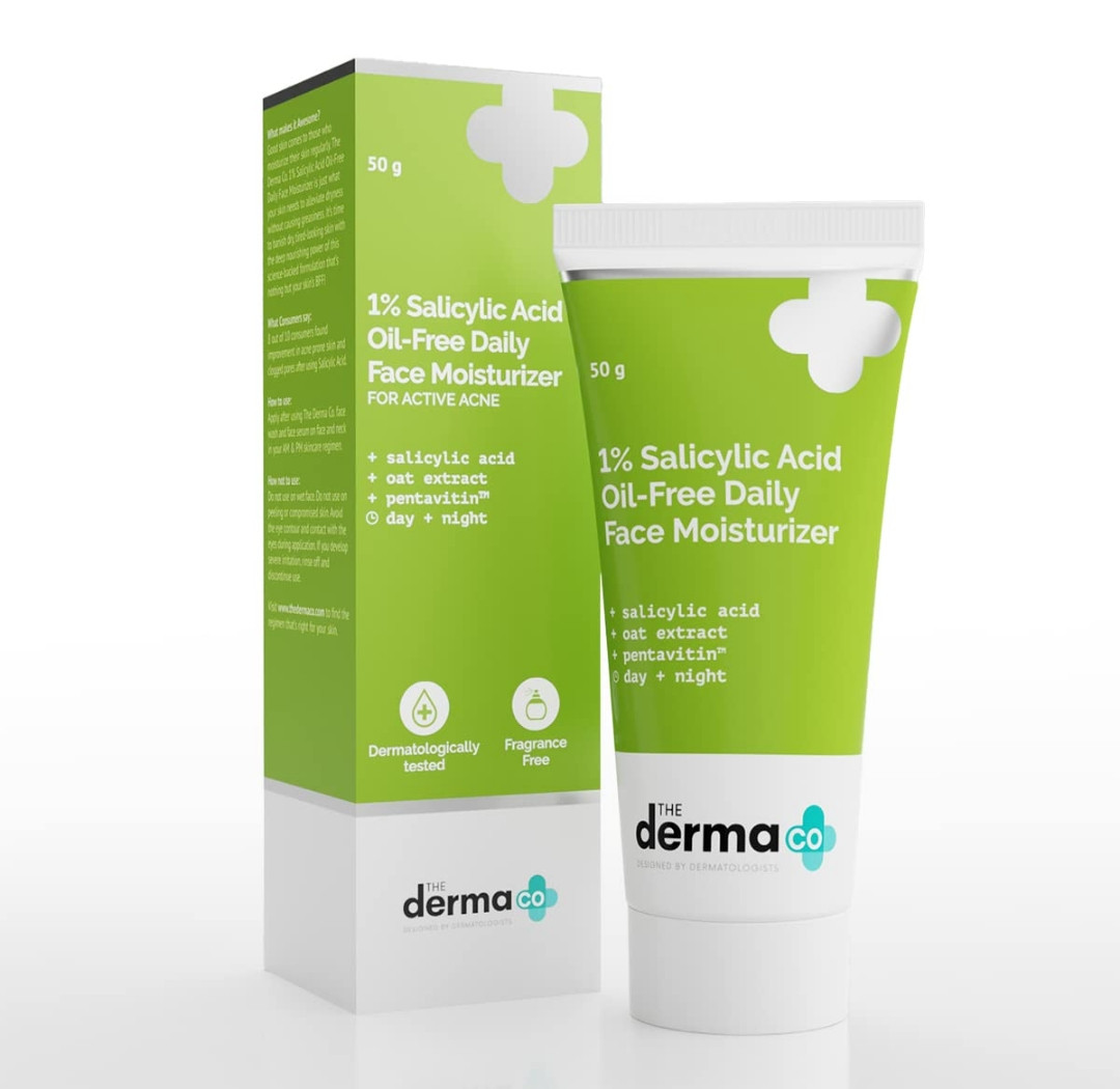 Derma Co. 1% Salicylic acid Oil-Free Face moisturizer 50g
