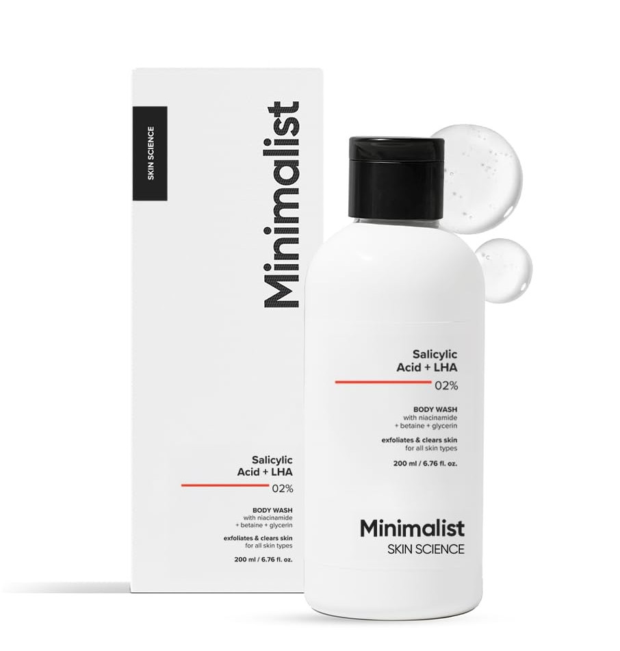 Minimalist Salicylic Acid+LHA 02% Body wash 200ml