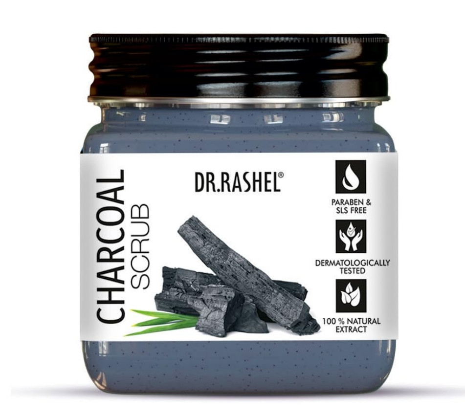 Dr.Rashel Charcoal Face&Body Scrub 380ml
