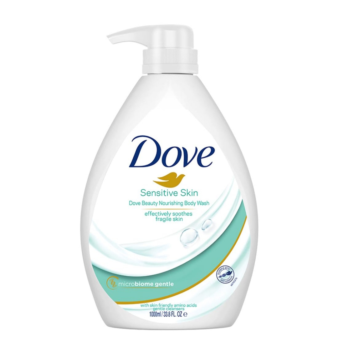 Dove Sensitive Skin Nourishing Bodywash 1L