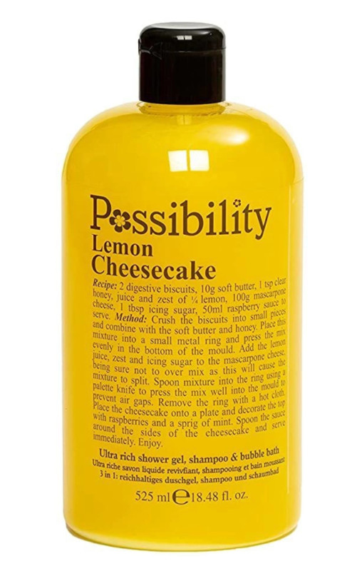 Possibility lemon cheesecake shower gel 525ml
