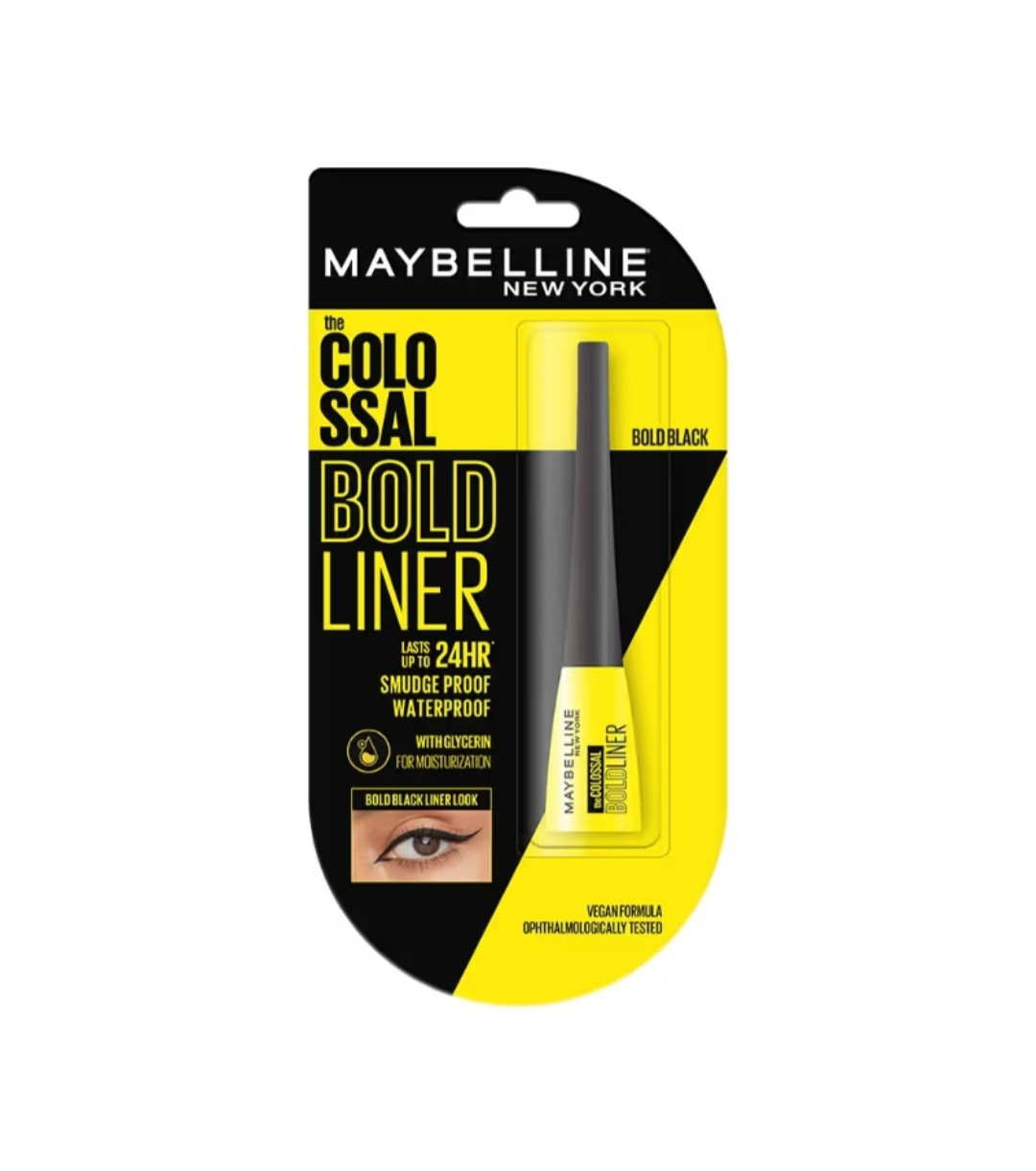 Maybelline New York Colossal Bold Eyeliner - Black (3ml)