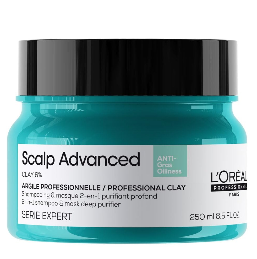 Loreal Professional Scalp Advanced Hair Mask(Clay 6%) 250gm