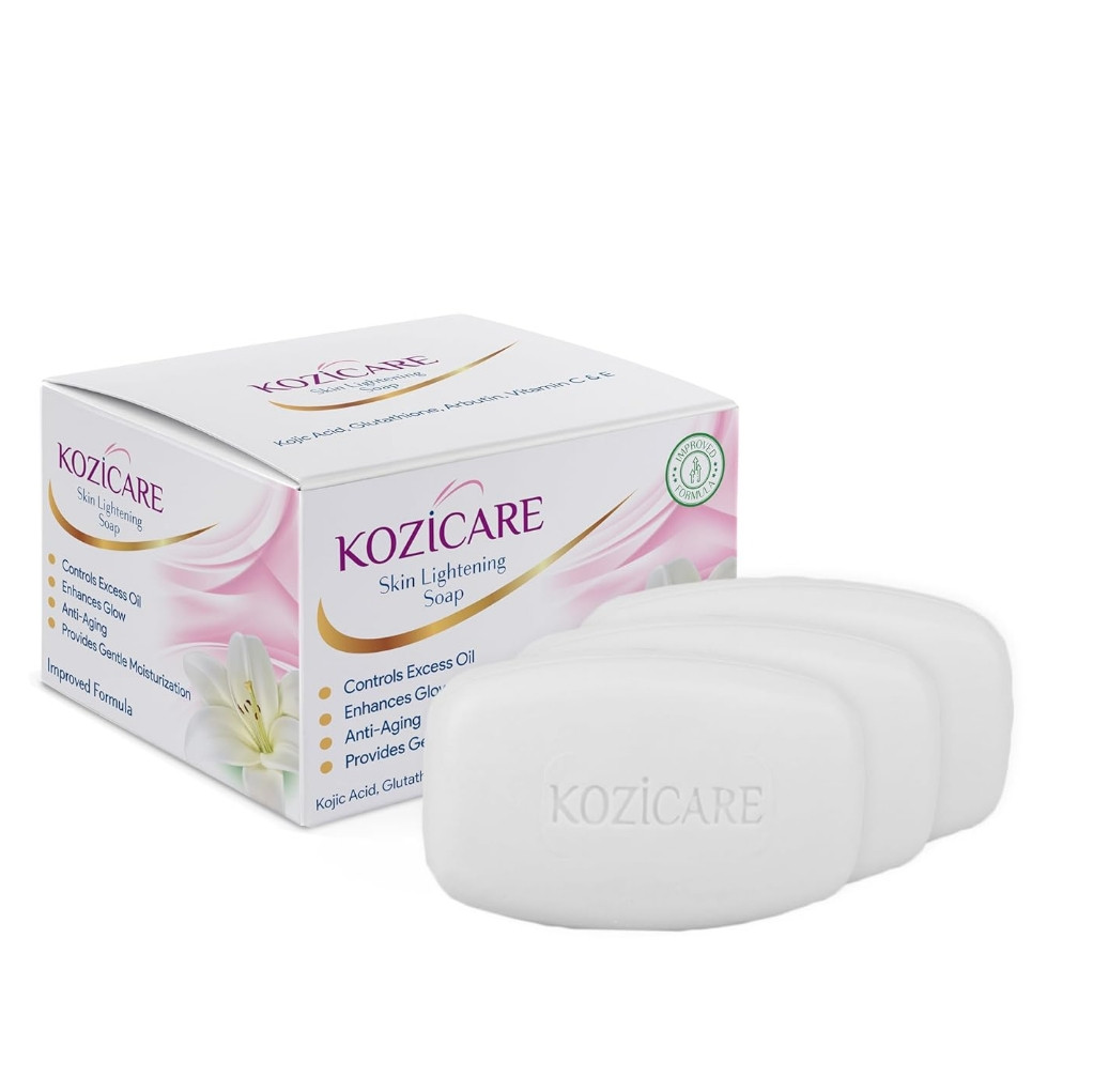 Kozicare Kojic Acid Soap & Glutathione Soap | Body Tan Removal Soap | Bath Soap for Men & Women 75gm