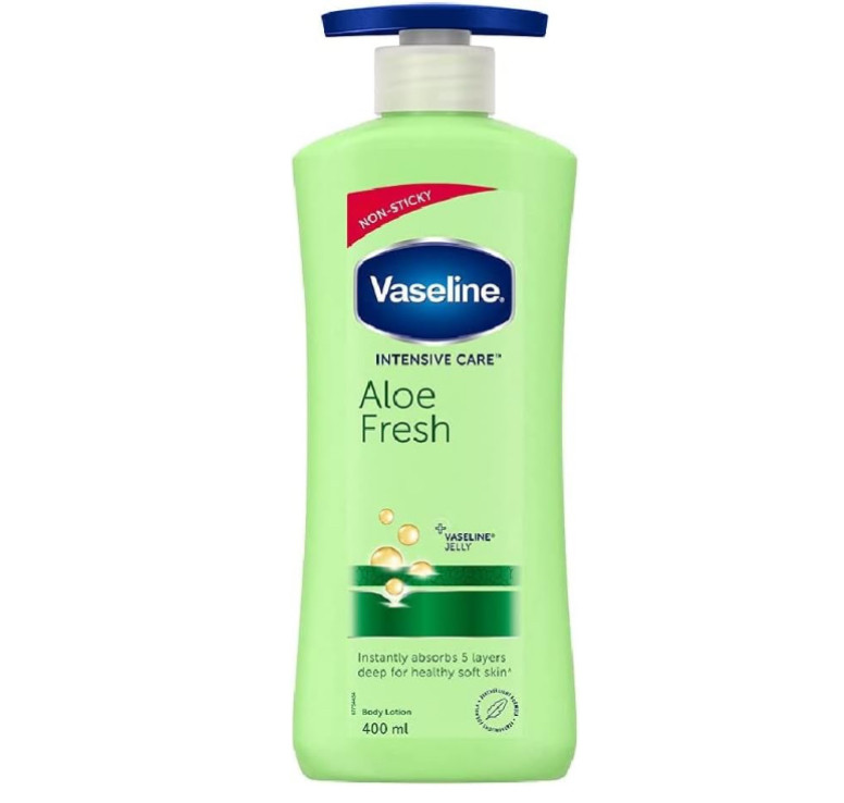 Vaseline Intensive Care with Aloe fresh Body Lotion, 400 ml