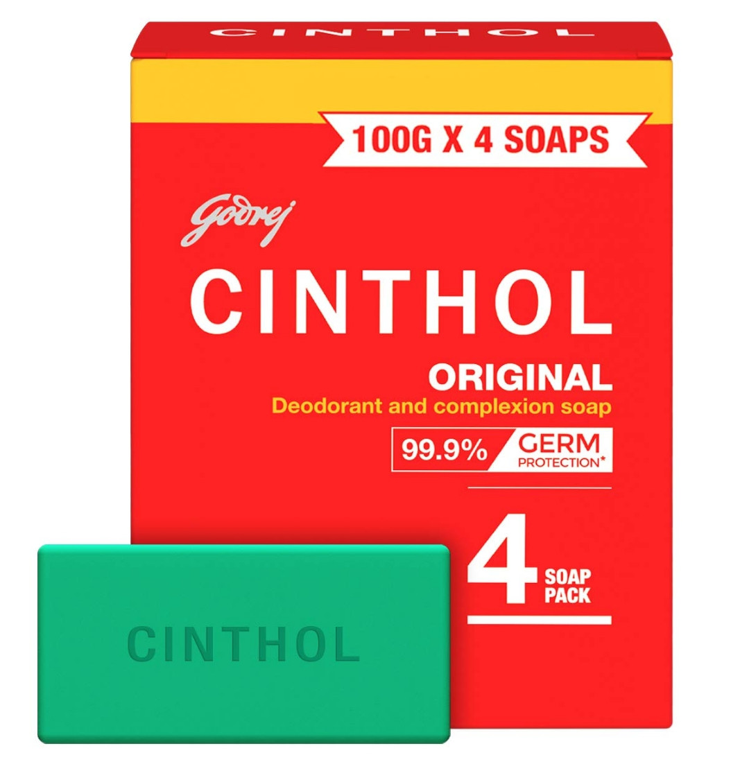 Cinthol Soap bar original (150*4)