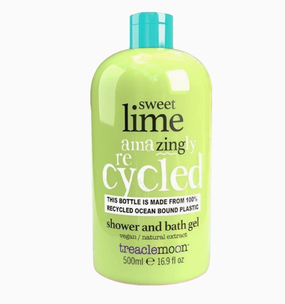 Treaclemoon Sweet Lime Zing Moisturizing Shower & Bath Gel with Natural Lime Extracts – Cleanse & Nourishes Skin Care Treatment | Paraben Free | Vegan Friendly | 500 Ml