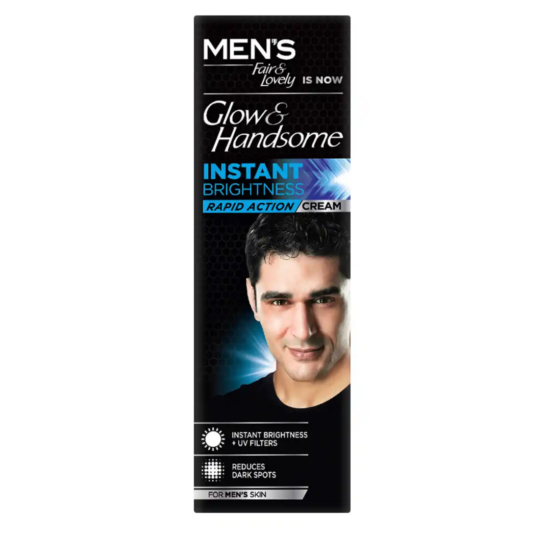 Glow & Handsome Instant Brightness Rapid Action Cream For Men