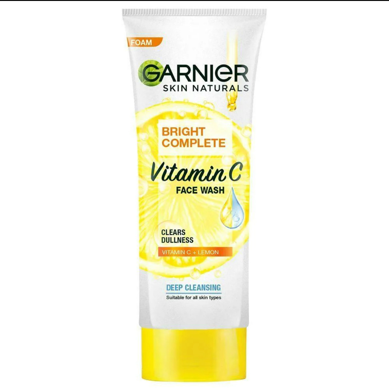 Garnier Skin Naturals Bright Complete Vitamin C + Lemon Foam Face Wash